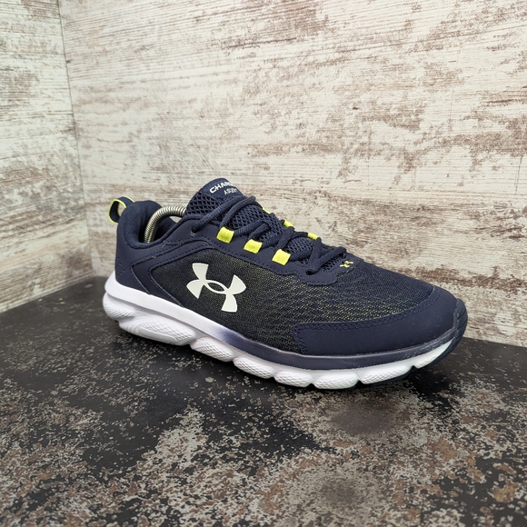 Mens Under Armour Charged Assert 9 Running Shoes Sz 10 Used 3024590 404 - Picture 2 of 8